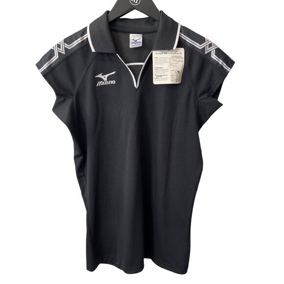 Mizuno Polo Shirt Size Large Ice Touch Body Cooling Technology Athletic Wear NEW - Picture 1 of 7
